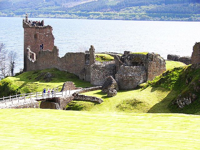 Urquhart Castle, Scottish Highlands copyright Wknight94