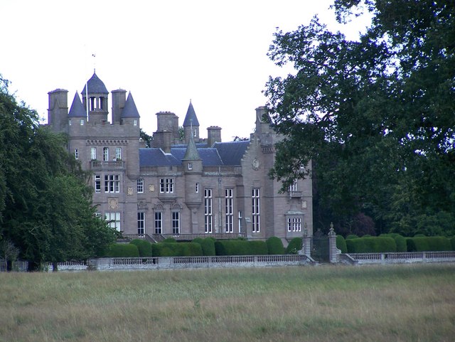 Kinnaird Castle, Angus & Dundee copyright Paterson family